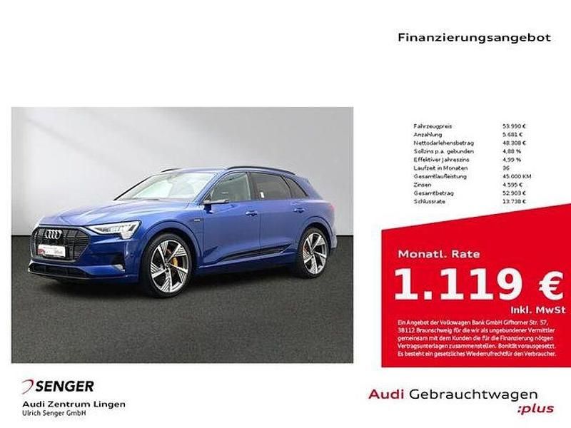 Gebraucht Audi e-tron Advanced 300 kW (408 PS) 2022 Individuallackierungen audi exclusive SUV
