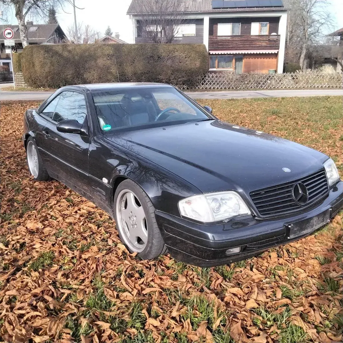 Gebraucht Mercedes SL320 224 PS (164 kW) 1998 Schwarz Cabrio