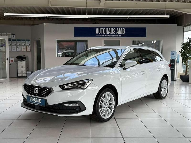 Nevada white Gebraucht 2021 Seat Leon XCELLENCE Kombi | 21.800 € (Fairer Preis) - Bild 1/4