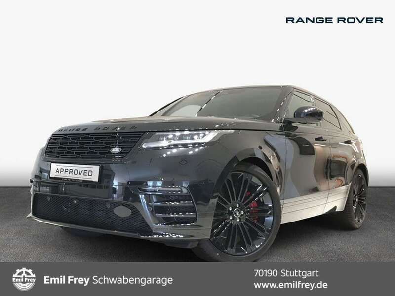 Santorini black metallic Gebraucht 2024 Land Rover Range Rover Velar Autobiography SUV | 83.990 € - Bild 1/4