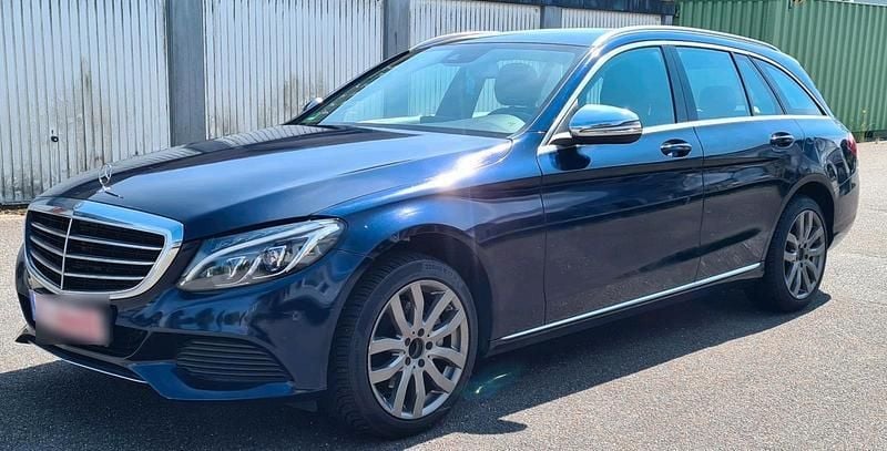 Blau Gebraucht 2016 Mercedes C220 Kombi | 8.400 € (Superpreis) - Bild 1/4