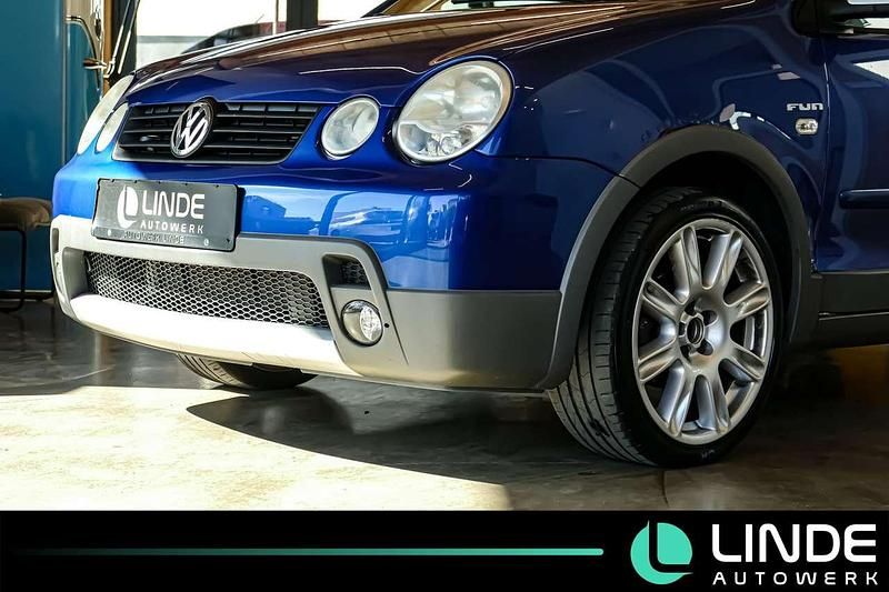 Gebraucht VW Polo Cross 101 PS (74 kW) 2004 Ravennablau metallic Kleinwagen