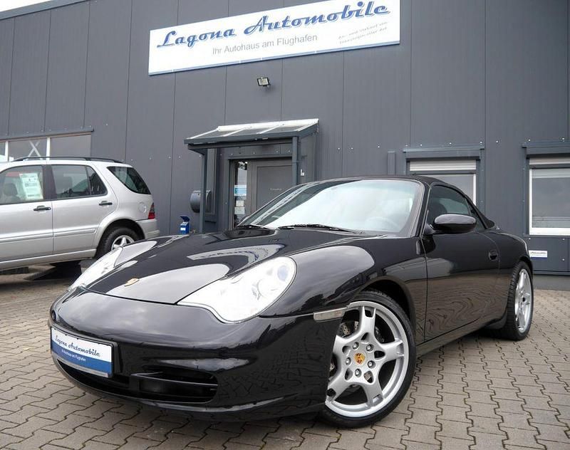Schwarz Gebraucht 2002 Porsche 911 Carrera Cabriolet Cabrio | 38.999 € (Fairer Preis) - Bild 1/4