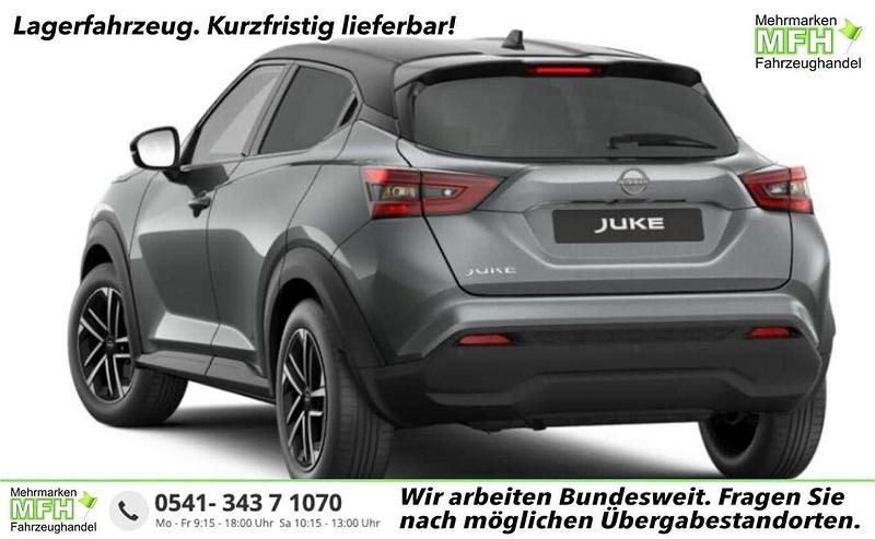 Neu Nissan Juke N-Connecta 114 PS (83 kW) 2025 Ceramic grey metall / da... SUV