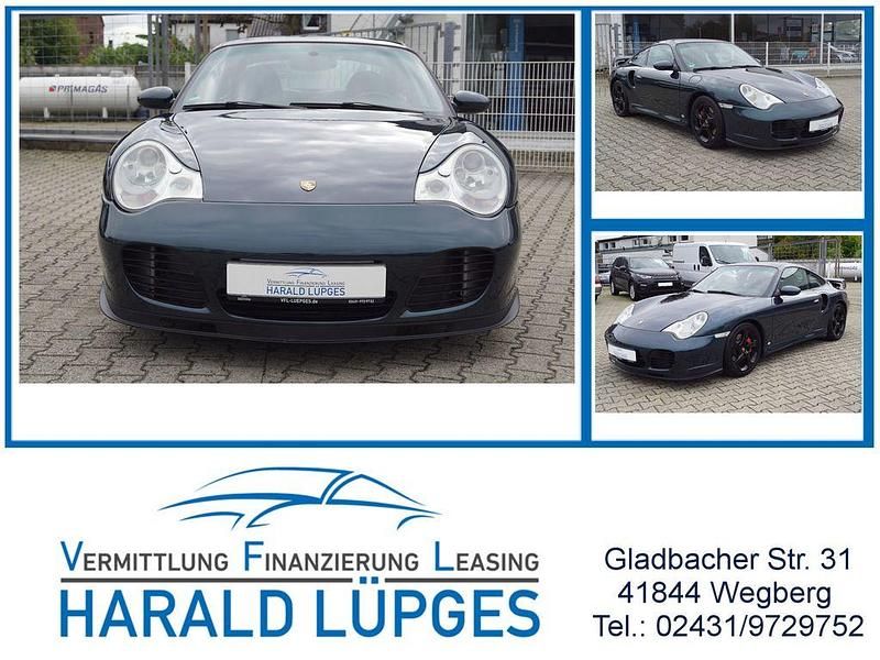 Lagogruen Gebraucht 2003 Porsche 911 Turbo Coupé | 69.500 € - Bild 1/4