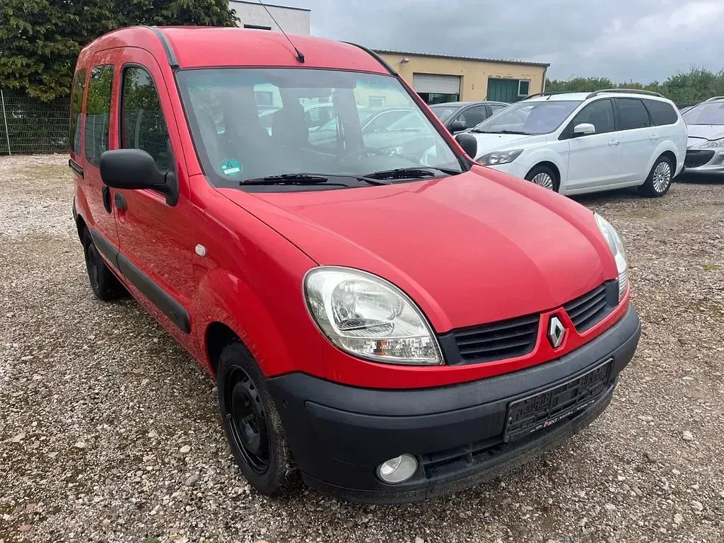 Gebraucht Renault Kangoo Campus 68 PS (50 kW) 2008 Rot Van / Kleinbus
