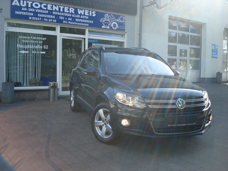 Gebraucht VW Tiguan Sportline 160 PS (117 kW) 2012 Grün SUV