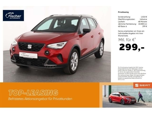 Rot Gebraucht 2022 Seat Arona FR SUV | 18.980 € (Etwas zu teuer) - Bild 1/4