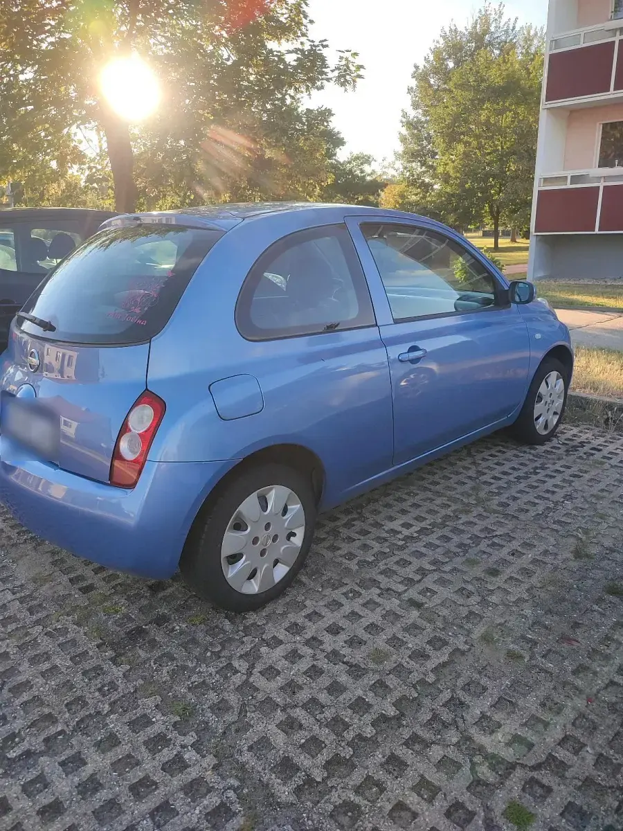 Gebraucht Nissan Micra 65 PS (47 kW) 2004 Blau Kleinwagen