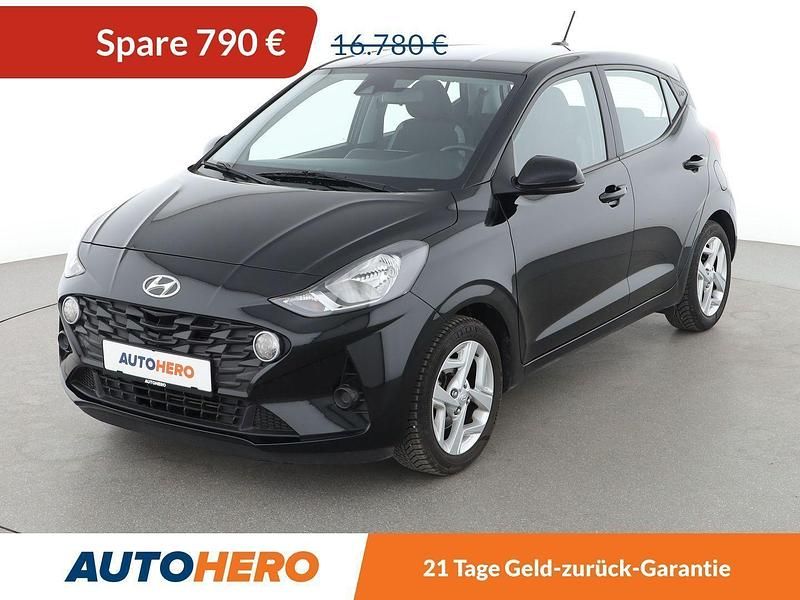 Schwarz Gebraucht 2023 Hyundai i10 Trend Kleinwagen | 15.630 € (Guter Preis) - Bild 1/3