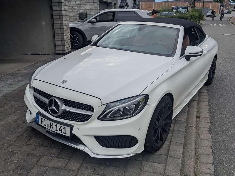 Gebraucht 2017 Mercedes C220 AMG line Cabrio | 27.990 € (Fairer Preis) - Bild 1/4