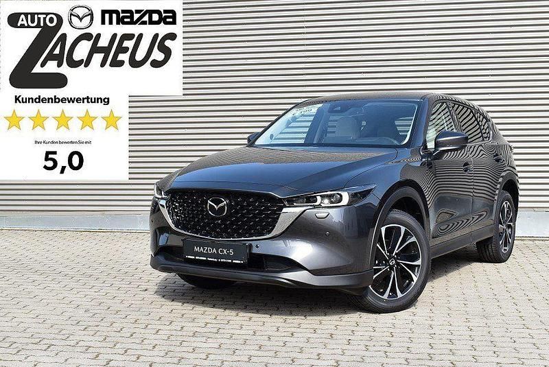 Machine grey Gebraucht 2023 Mazda CX-5 Exclusive-Line SUV | 32.500 € (Fairer Preis) - Bild 1/4