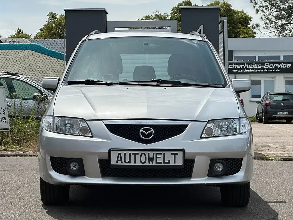 Gebraucht Mazda Premacy Exclusive 101 PS (74 kW) 2004 Silber Van / Kleinbus