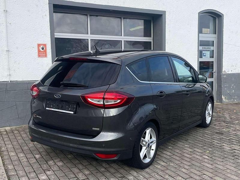 Gebraucht Ford C-MAX Titanium 125 PS (91 kW) 2018 Schwarz Van / Kleinbus