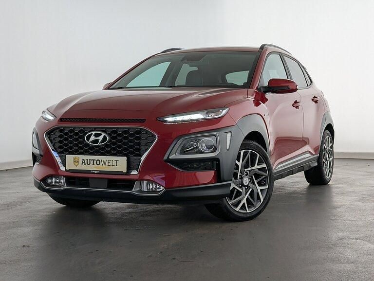 Pulse red Gebraucht 2020 Hyundai Kona Style SUV | 16.660 € (Superpreis) - Bild 1/4