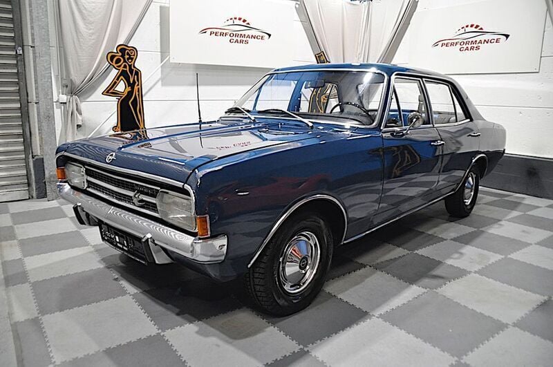 Gebraucht Opel Rekord 90 PS (66 kW) 1971 Blau Limousine