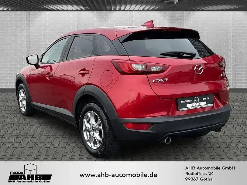 Gebraucht Mazda CX-3 Exclusive-Line 120 PS (88 kW) 2016 Rubinrot metallic SUV