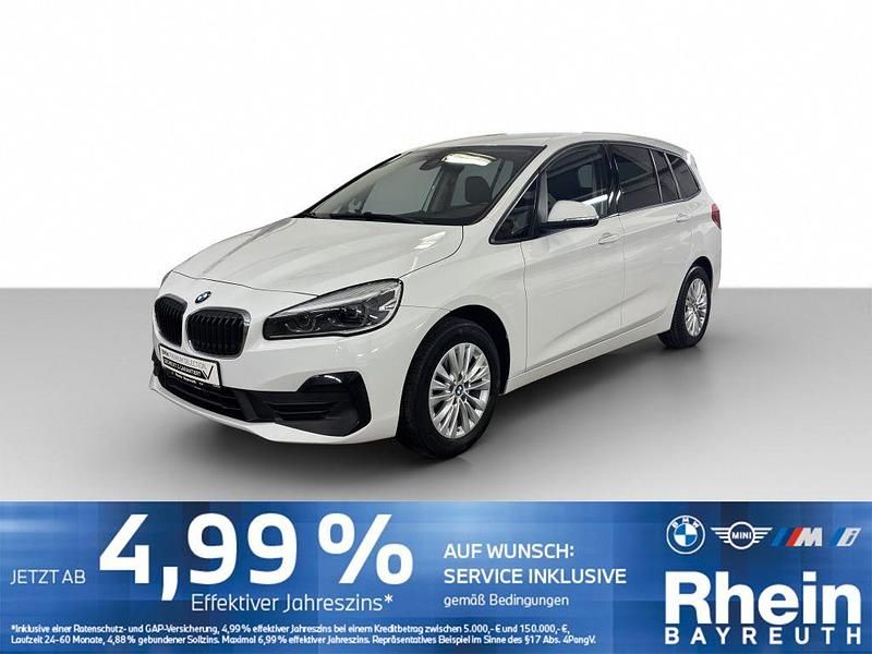 Alpinweiss iii uni Gebraucht 2022 BMW 218 Gran Tourer Advantage Van / Kleinbus | 22.480 € (Teuer) - Bild 1/4