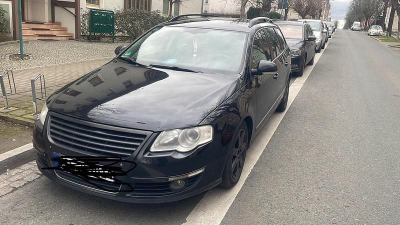 Usata VW Passat 140 CV (102 kW) 2008 Nero Station wagon
