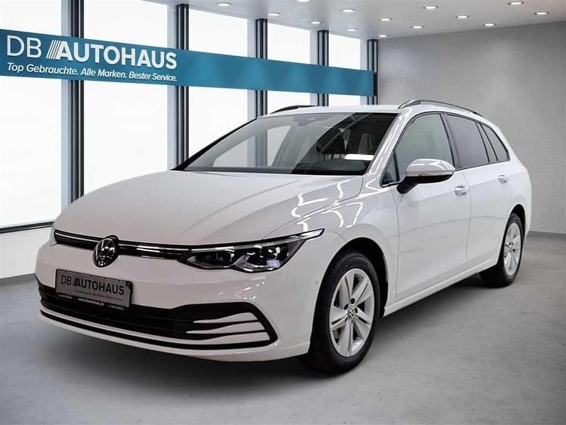 Weiß Gebraucht 2023 VW Golf VIII Life Kombi | 21.350 € (Guter Preis) - Bild 1/4