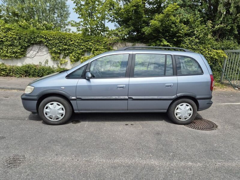 Silber Gebraucht 2003 Opel Zafira Njoy Van / Kleinbus | 1.999 € (Fairer Preis) - Bild 1/4