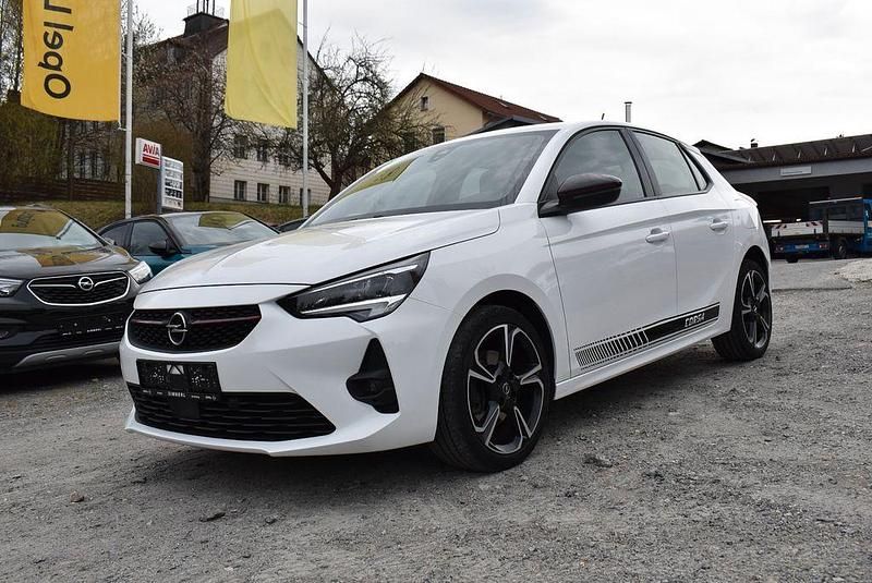 Gebraucht Opel Corsa GS Line 131 PS (96 kW) 2020 Schneeweiss/summitwhite/arctic (metallic) Kleinwagen