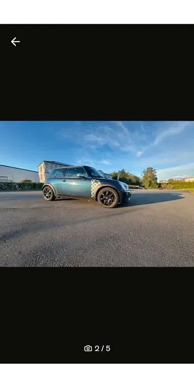 Gebraucht Mini Cooper Coupé 117 PS (86 kW) 2006 Blau Coupé