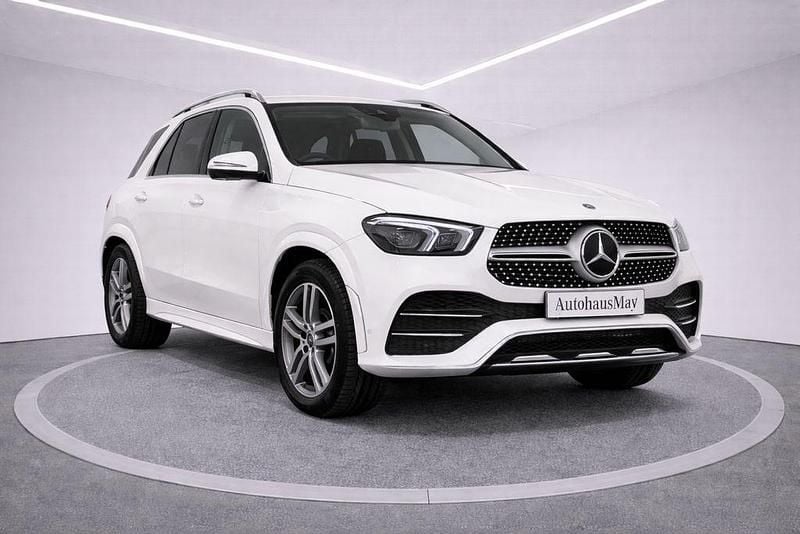 Weiß Gebraucht 2021 Mercedes GLE350 AMG line SUV | 46.950 € (Superpreis) - Bild 1/4