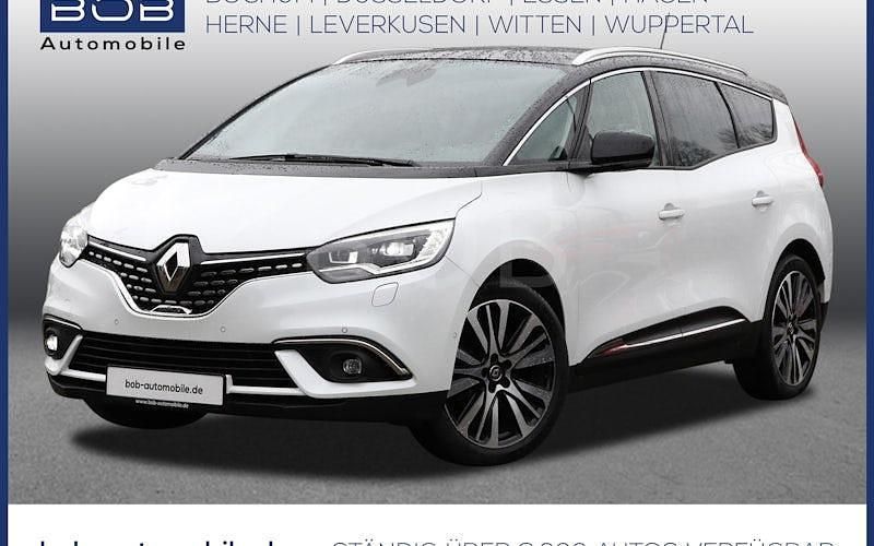 Weiß + dach schwarz (weiß) Gebraucht 2018 Renault Grand Scénic IV Initiale Paris Van / Kleinbus | 18.888 € (Fairer Preis) - Bild 1/3