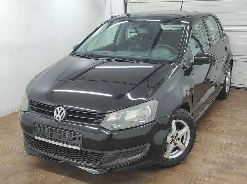 Gebraucht VW Polo Trendline 69 PS (50 kW) 2010 Schwarz Kleinwagen