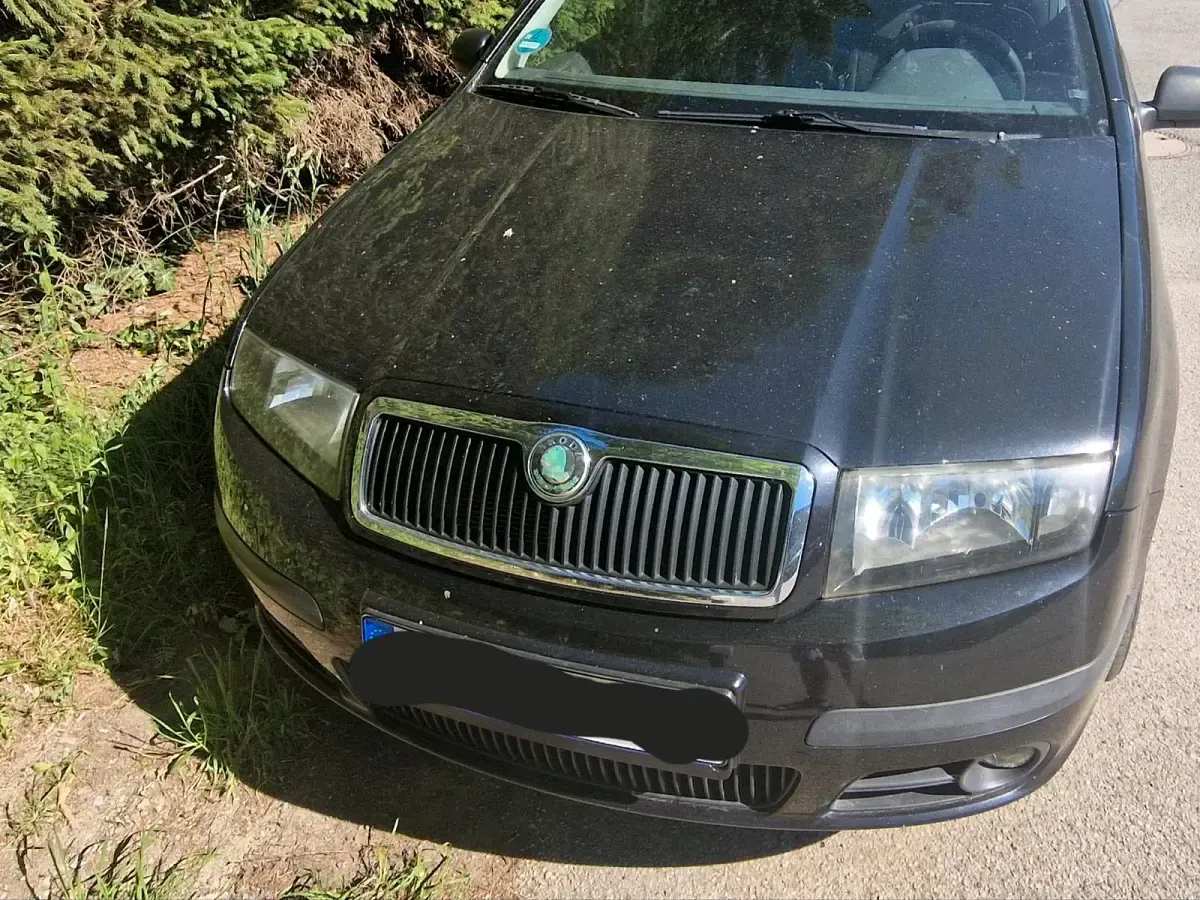 Używany Skoda Fabia 75 KM (55 kW) 2006 Czarny Kombi