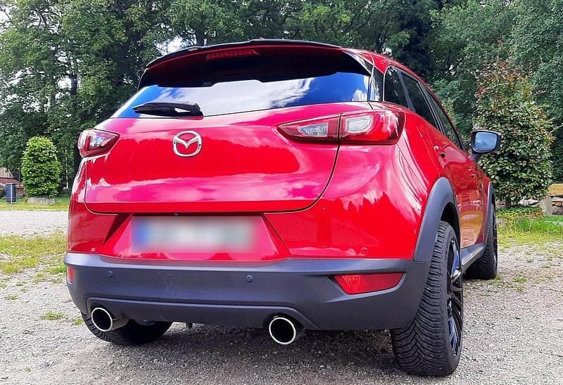 Rot Gebraucht 2018 Mazda CX-3 Sports-Line SUV | 16.800 € (Fairer Preis) - Bild 1/4