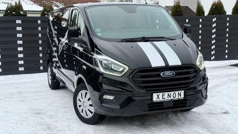 Schwarz Gebraucht 2018 Ford Transit Custom Van / Kleinbus | 10.900 € (Superpreis) - Bild 1/4