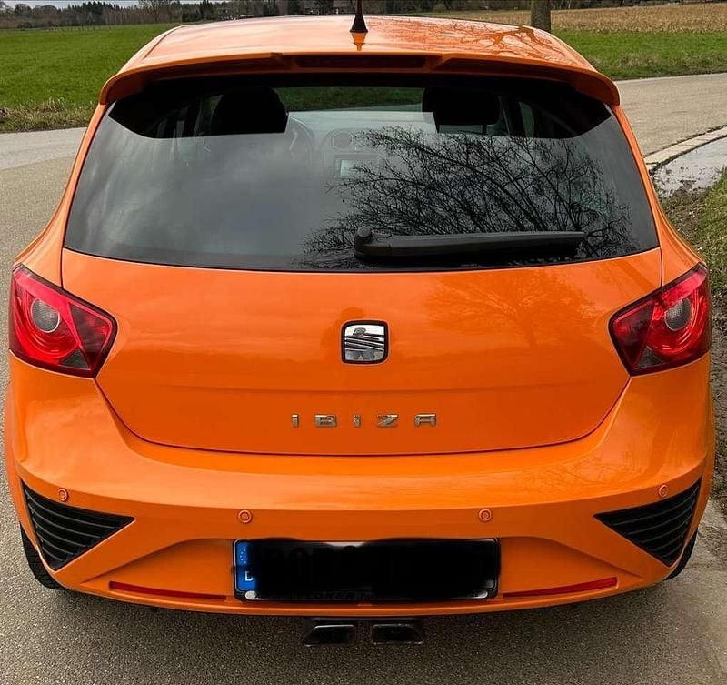 Gebraucht Seat Ibiza Stylance 86 PS (63 kW) 2009 Orange Kleinwagen