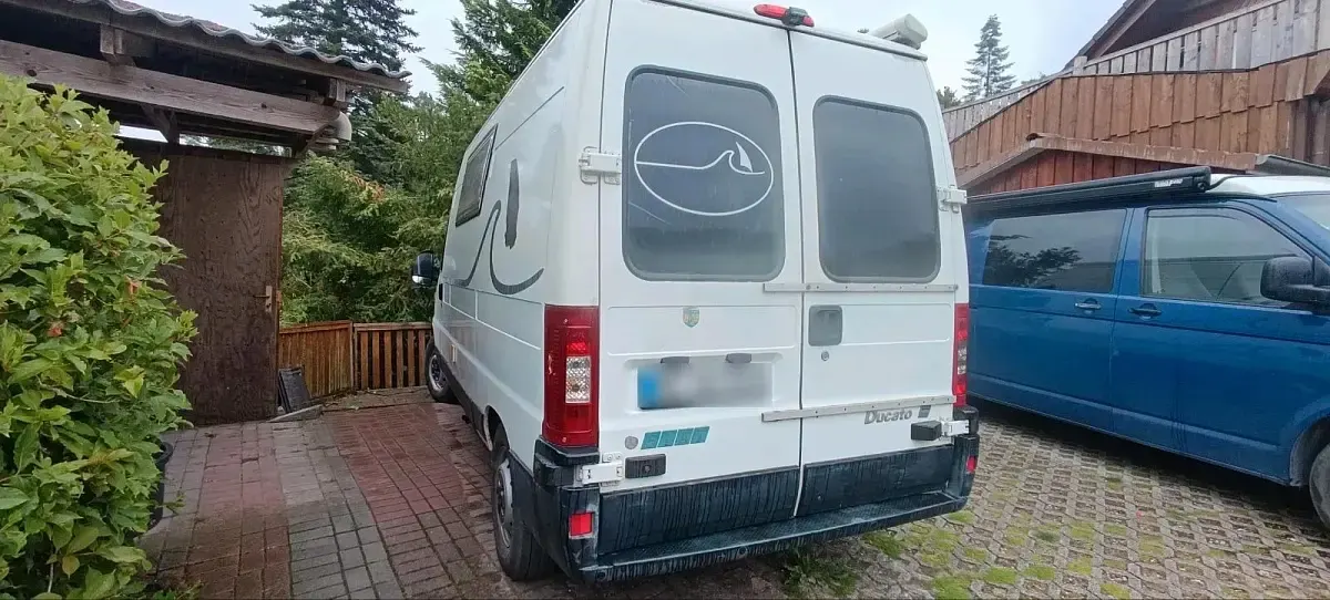 Gebraucht Fiat Ducato 128 PS (94 kW) 2003 Weiß Van