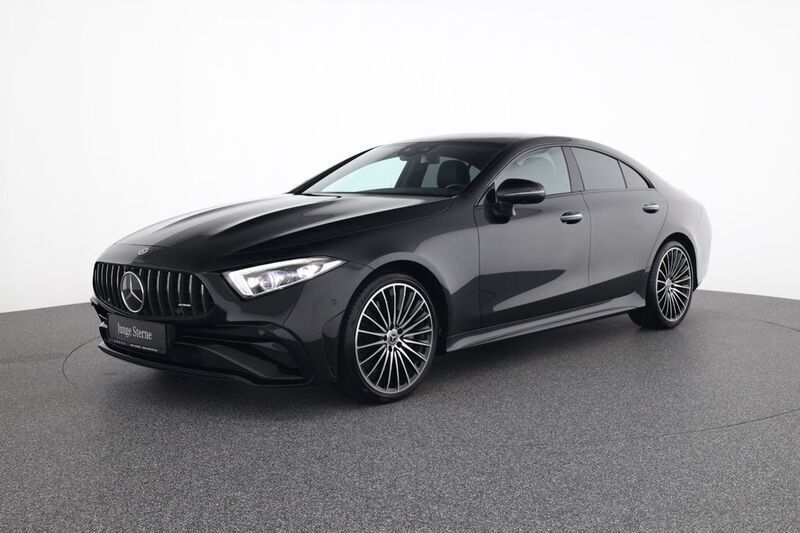 Schwarz Gebraucht 2022 Mercedes CLS400 AMG line Limousine | 87.490 € - Bild 1/4