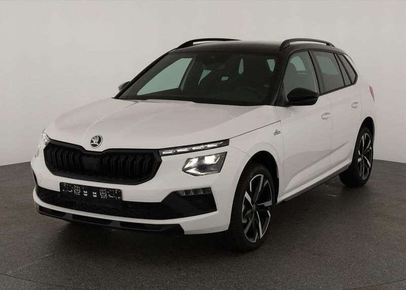 Candy weiß/ dach black magic perleffekt Neu 2025 Skoda Kamiq Monte Carlo SUV | 27.995 € (Teuer) - Bild 1/4