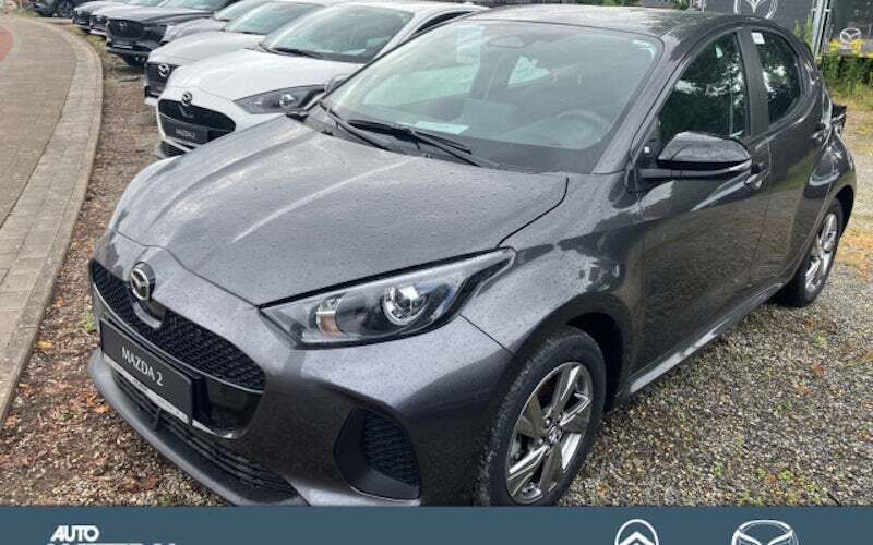 Grau Neu 2024 Mazda 2 Exclusive-Line Limousine | 24.490 € (Guter Preis) - Bild 1/4