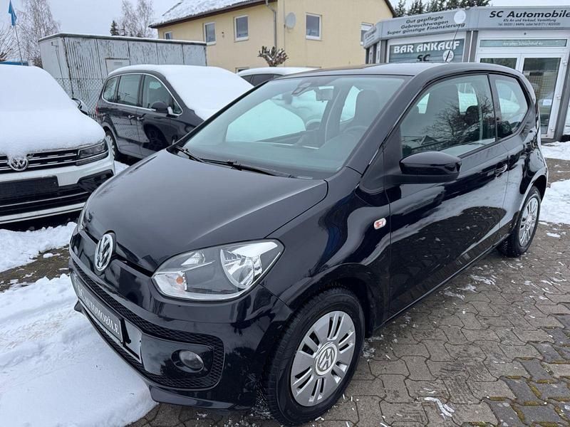 Schwarz Gebraucht 2012 VW up! move up! Kleinwagen | 5.499 € - Bild 1/4