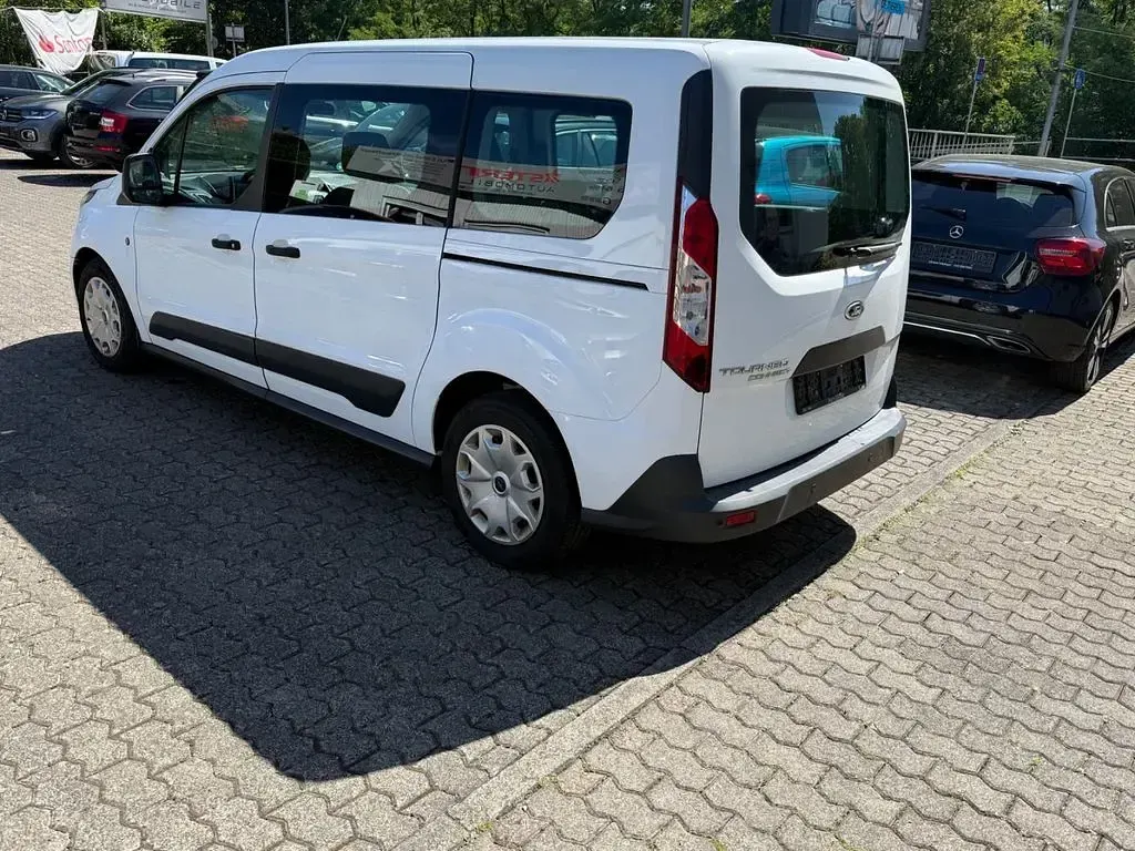 Gebraucht Ford Tourneo Ambiente 75 PS (55 kW) 2015 Weiß Van / Kleinbus
