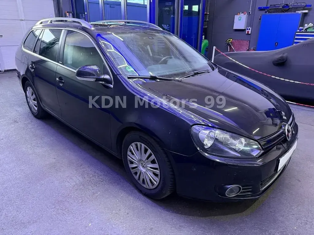 Gebraucht VW Golf VII Style 122 PS (89 kW) 2012 Schwarz Kombi