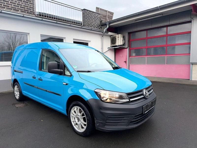 Usata VW Caddy 102 CV (75 kW) 2016 Blu Monovolume