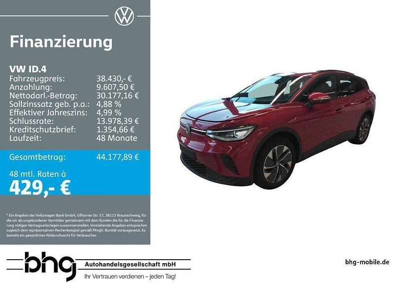 Kings red metallic Gebraucht 2025 VW ID.4 Comfortline SUV | 38.430 € (Guter Preis) - Bild 1/3