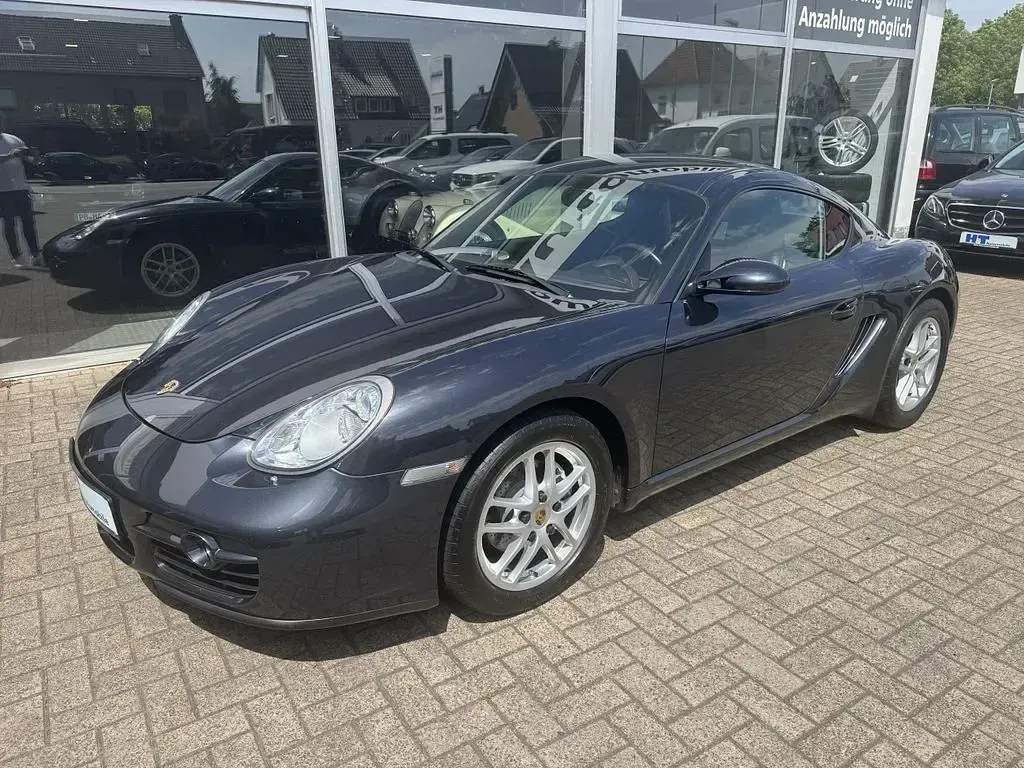 Gebraucht Porsche Cayman 245 PS (180 kW) 2006 Atlasgraumetallic Coupé