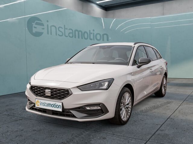 Weiß Gebraucht 2021 Seat Leon ST FR Kombi | 21.440 € (Fairer Preis) - Bild 1/2