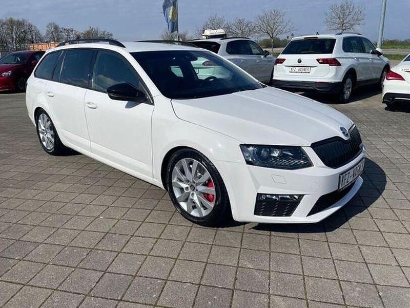 Gebraucht Skoda Octavia RS 220 PS (161 kW) 2014 Weiß Kleinwagen