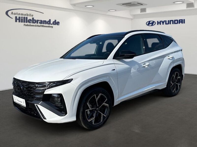 Weiss Neu 2025 Hyundai Tucson N Line SUV | 41.490 € (Etwas zu teuer) - Bild 1/4