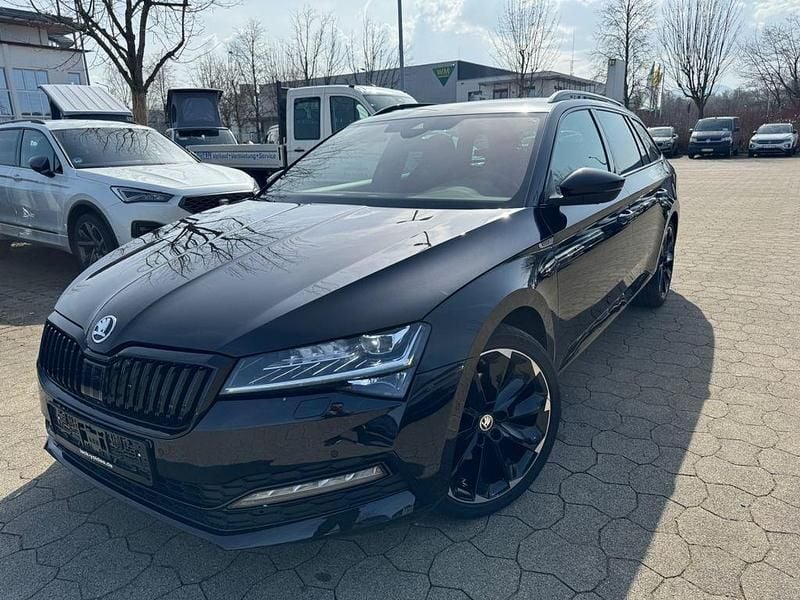 Gebraucht Skoda Superb SportLine 200 PS (147 kW) 2023 Schwarz Limousine
