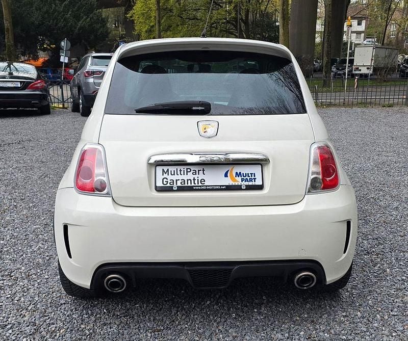 Gebraucht Abarth 500 135 PS (99 kW) 2009 Weiß Kleinwagen