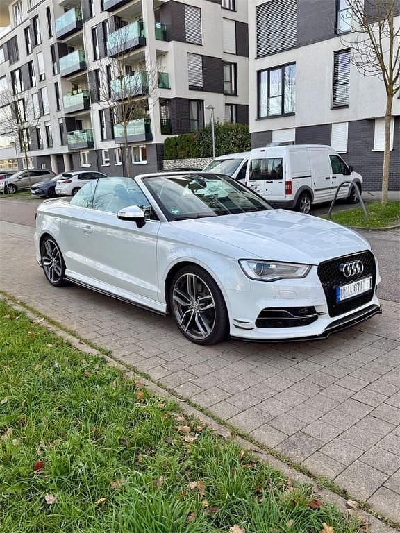 Gebraucht Audi S3 Cabriolet Ambiente 300 PS (220 kW) 2015 Weiß Cabrio